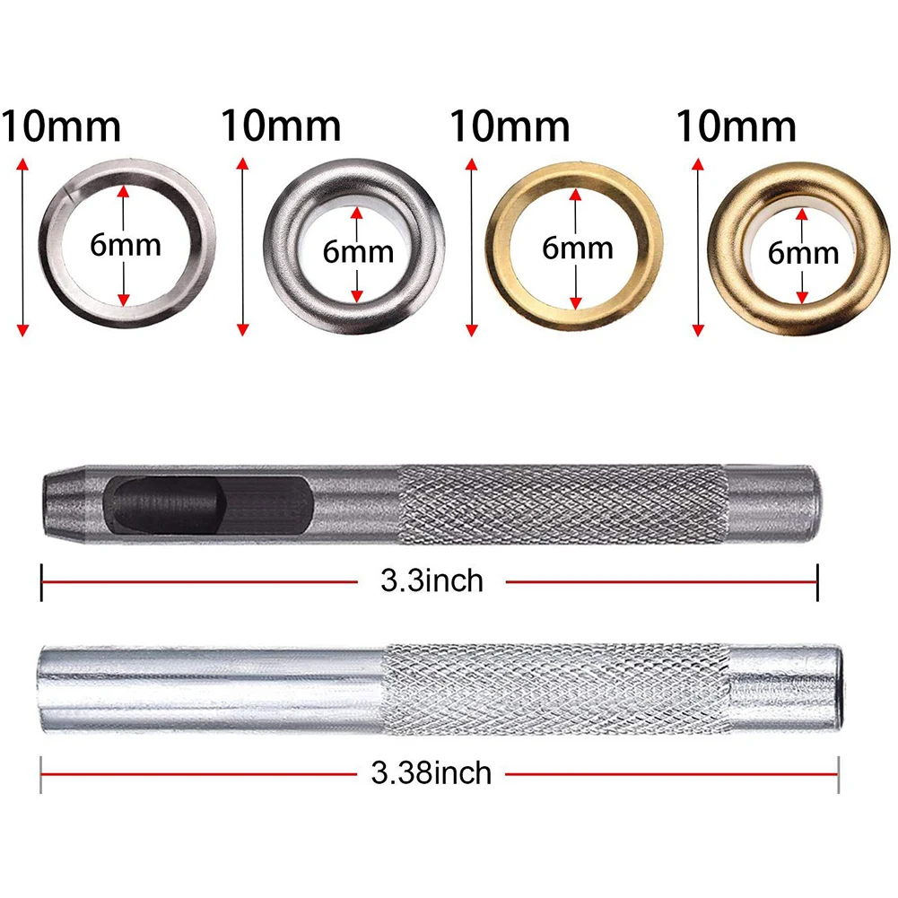 6 мм DIY фиксация прочное отверстие Украшение многоцелевой удобный инструмент портативный Ремонтный комплект для втулки дома медное Швейное Ремесло
