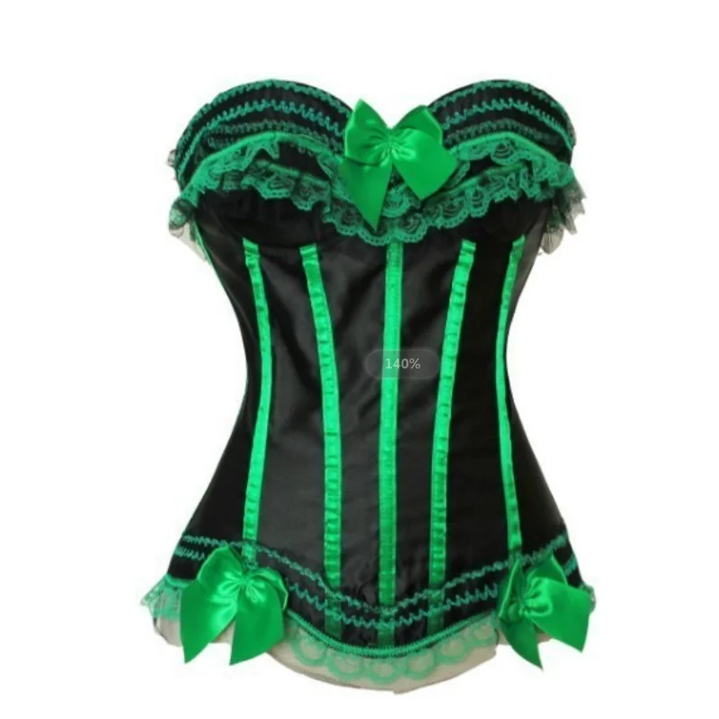 Тренажер для талии Для женщин сексуальный корсет с застежкой молнией Винтаж