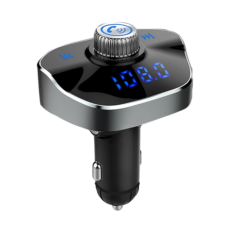 Высокое качество Bluetooth 4 2 FM передатчик Handsfree автомобильный комплект двойной USB