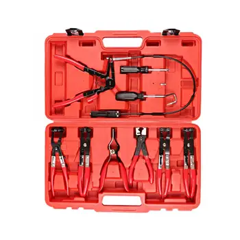 

universal wrench Carbon Steel Oil Pipe Curved Tube Hose Pliers Clamps Car Repair Tool Kit Set Hardware Tool Kit