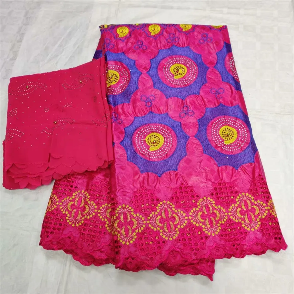 

5+2 Yards Bazin Riche Beaded Lace Fabric 2020 High Quality Women And Men Daily Clothes Lace Material Fabric