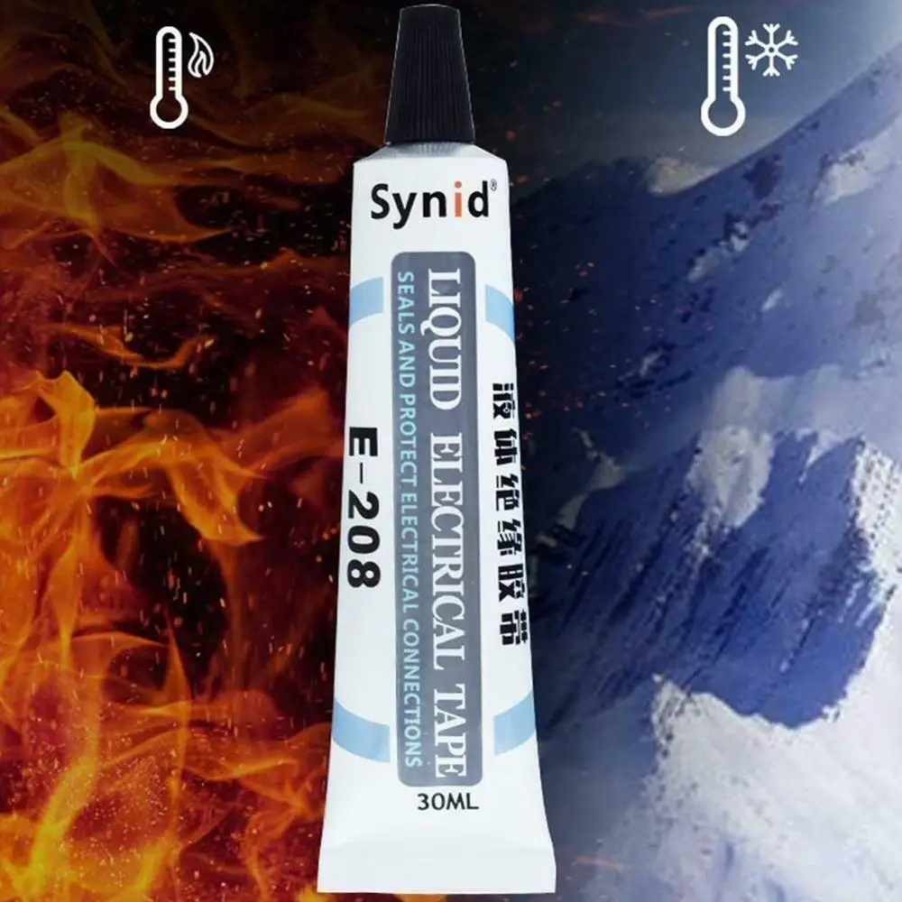 US $579.42 30ml Liquid Insulating Waterproof Liquid Tape Charging Universal Repair Data Cable Repair AntiUV Insulation Electrical Tape