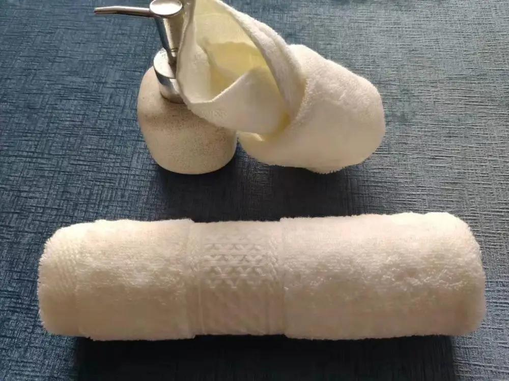 Cotton towel, towel combination, cotton towel, face towel, bath towel - Цвет: 2-piece set