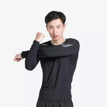 Xiaomi mijia youpin Мужская дышащая и быстросохнущая ткань с длинными рукава трико отводящая влагу и быстрое высыхание Мужская спортивная одежда