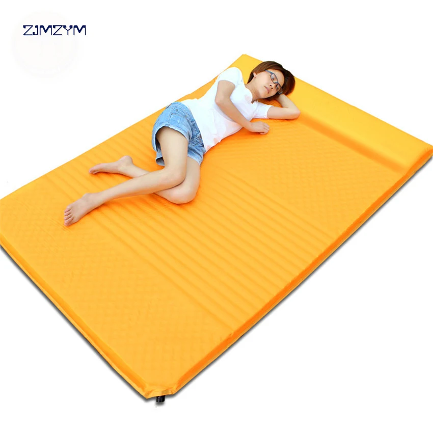 Tappetino Da Campeggio Pieghevole Materassino Ad Aria Per 2 Persone Materassino Da Esterno Resistente All'Umidità Yoga Sleeping Pat Tappetino Da Ester