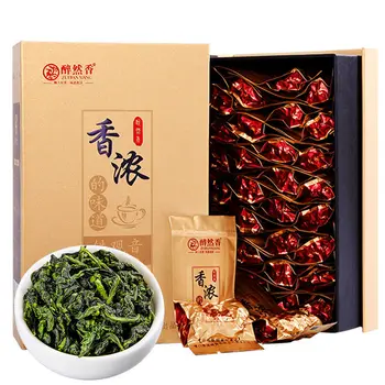 

2020 Anxi Tiekuanyin Oolong Tea Highly Flavored Type Spring Tea for Clear Heat Cellulite and Promote Digestion Gift Boxed