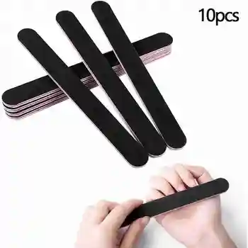 

10Pcs/Lot Nail File 178mm Nail Art Sanding Buffer Block Pedicure Manicure Buffing File For Heels Polish Beauty Tools