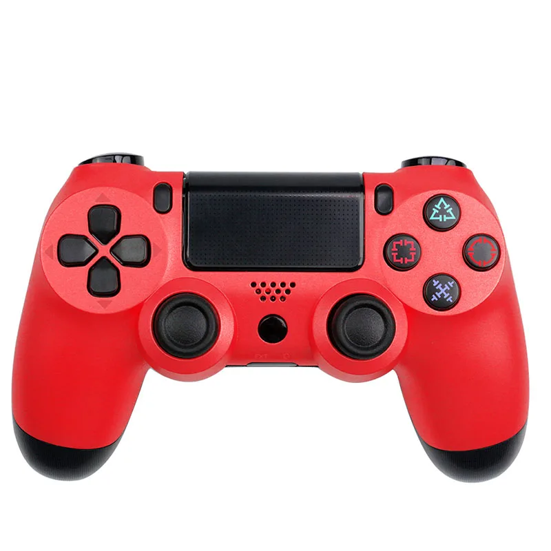 Беспроводной контроллер для PS4 консоли Bluetooth DualShock 4 геймпады подходят для playstation 4 джойстик для Mando PS4 - Цвет: Red