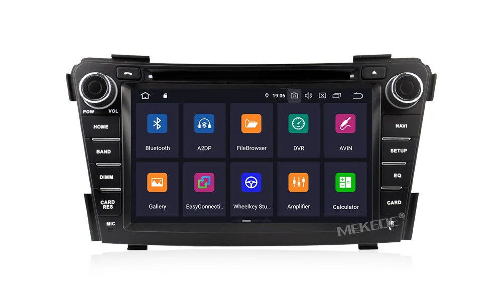 Flash Deal Android 9.0 2din Car Multimedia Player 7" Touch Screen Autoradio Stereo For HYUNDAI i40 2012-2014 Support Rear View Camera WIFI 5