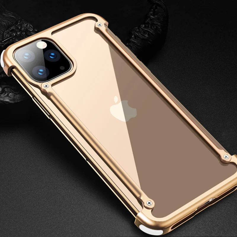 Чехол для Iphone Xs X XR max, роскошный металлический чехол с подушкой безопасности для Iphone 11 pro MAX, чехол 360, металлический бампер