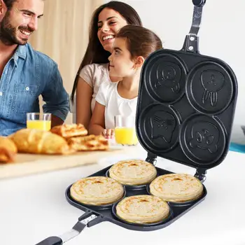 

Frying Pan Non-Stick Double-Sided Barbecue Cooking Tool Stable Durable And Reliable Cookware Suitable For Home Baking Tool