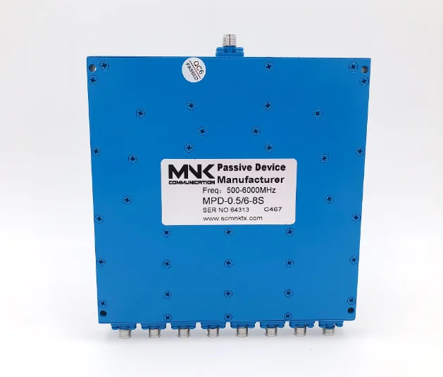 Профессиональная головка SMA 500-6000 м микрополосковых 8-канальный видеорегистратор Мощность делитель 1/8 Мощность делитель 0,5-6G комбайнер