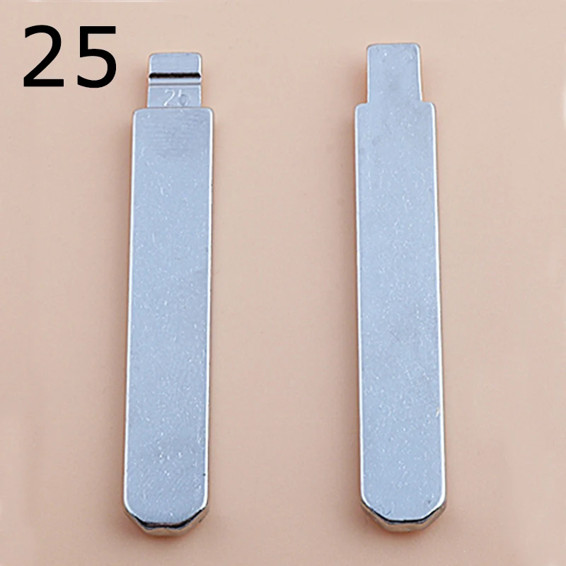 20-50# 20# 22# 25# 26# 27# 28# 29# 31# 38# 39# 40# 50# Key Blade Car key embryo Car Key Embryo replacing the key head