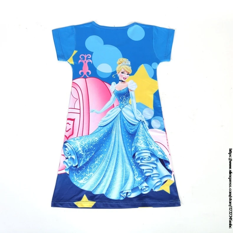 Tanio Disney księżniczka dziecięca bawełniana odzież