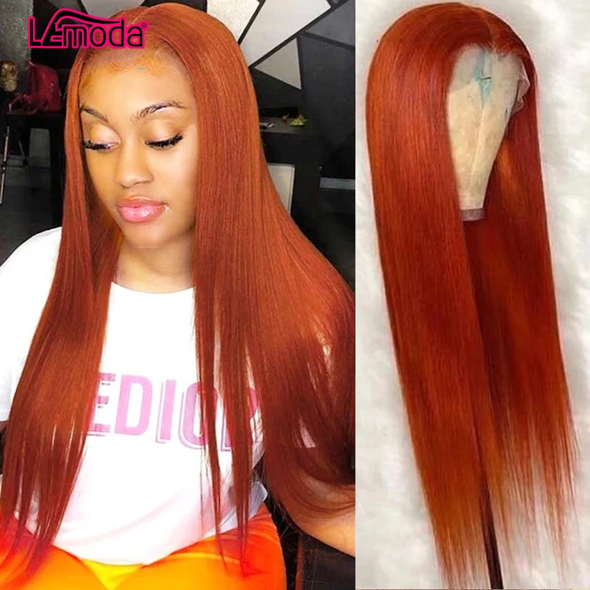 Burnt orange lace front wig Clearance