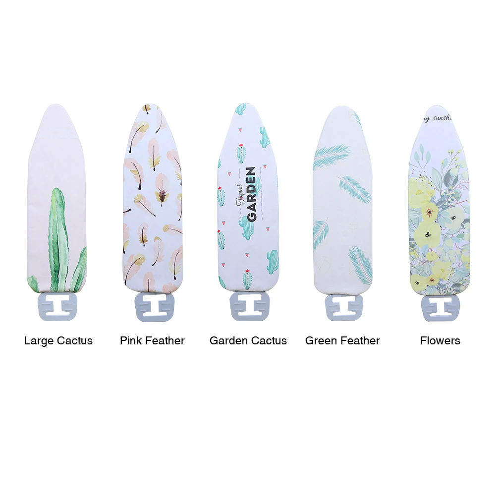 Non-Slip Durable Flat Washable Heat Resistant Replace Reusable Household Ironing Board Cover Large Thick Digital Printed Protect