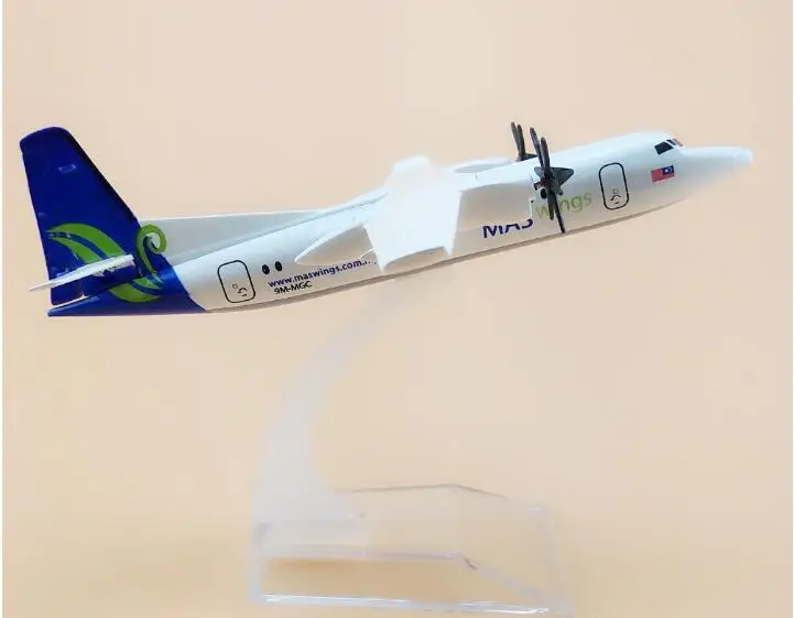 16 см металлическая воздушная Малайзия MAS MASwings FOK Fokker F-50 F50 Airways модель самолета Модель w Стенд самолета