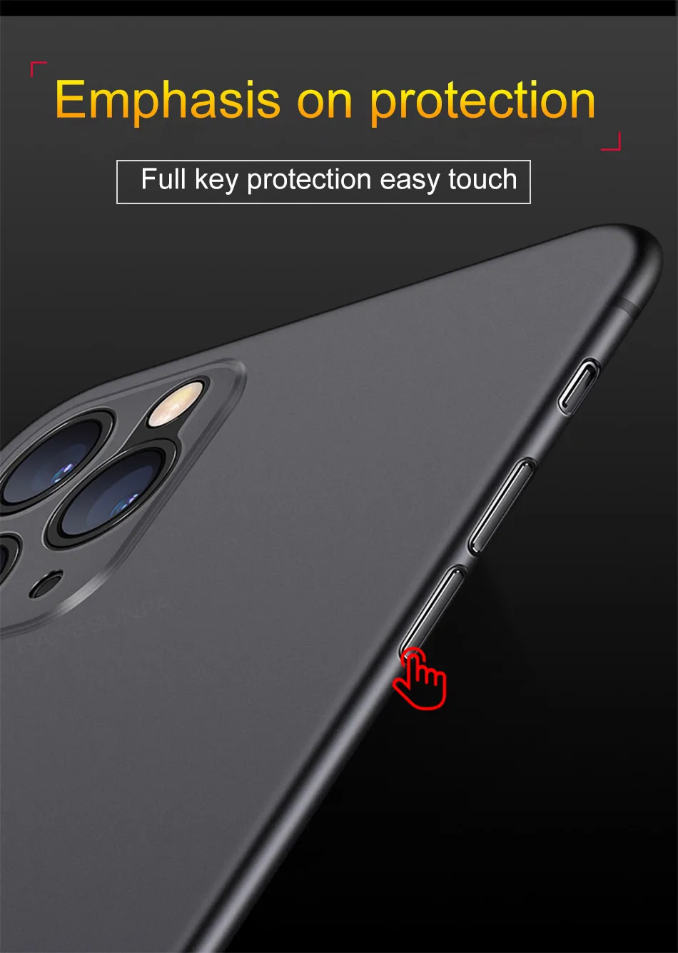 Ultra Thin 0.2mm Matte Case For IPhone 13 12 Mini X XR XS 11 Pro Max Full Cover For IPhone 7 6 6s 8 Plus Hard PC Shockproof Case iphone 12 pro max wallet case