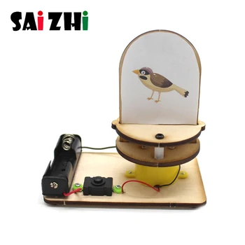 

Saizhi Children Model Toy Diy Physics Experiments Cage bird Simulator Developing Intelligent STEM Science Toys Birthday Gifts