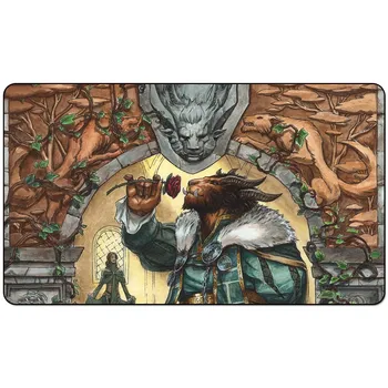 

Magic trading card game Playmat: LOVESTRUCK BEAST (THRONE OF ELDRAINE) playmat for TCG Playmat 60cm x 35cm (24" x 14") Size