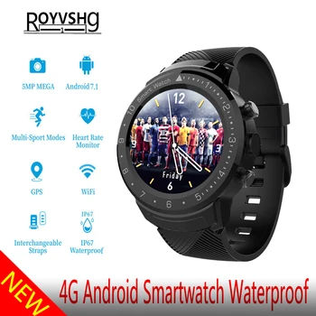 

DA09 smartwatch Android phone Heartrate tracker G-sensor WIFI GPS maps smart Watch man with Google play app store MP3 player