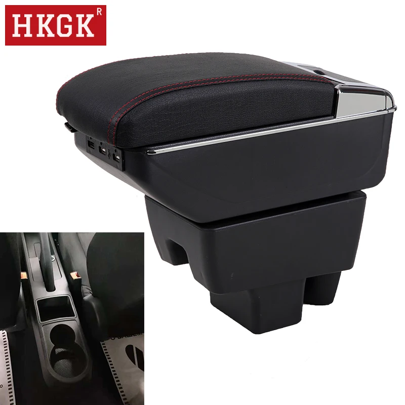 

Car armrest box For Skoda Rapid 2013 - 2018 central Store content box