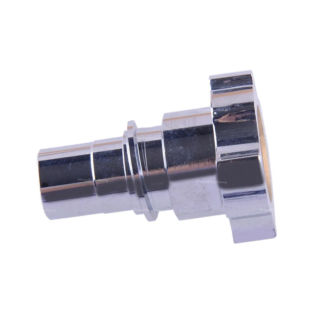 CloudFireGlory For PPS Spray Gun Fast Joint Threadless Silver Cup Convertor Quick Connector Hopper Adapter Copper