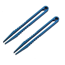 Mini pincettes de précision de 50lb, Gadget en titane, équipement de ramassage de poche, outils multiples de serrage 