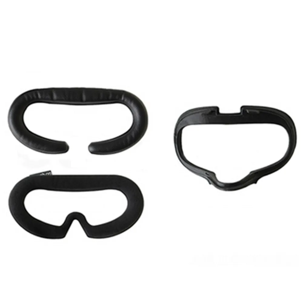 Кожаный пенопластовый чехол для лица, маска, кронштейн для Oculus Quest VR, гарнитура, замена, защита от пота, дышащая байковая накладка - Цвет: Full Set