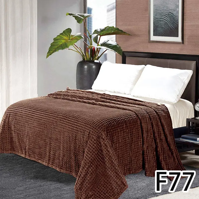 White Bedspread on the Bed Quilted Blanket Bedspread for Double Bed 210x230cm Luxurious Soft Bedspread wholesale