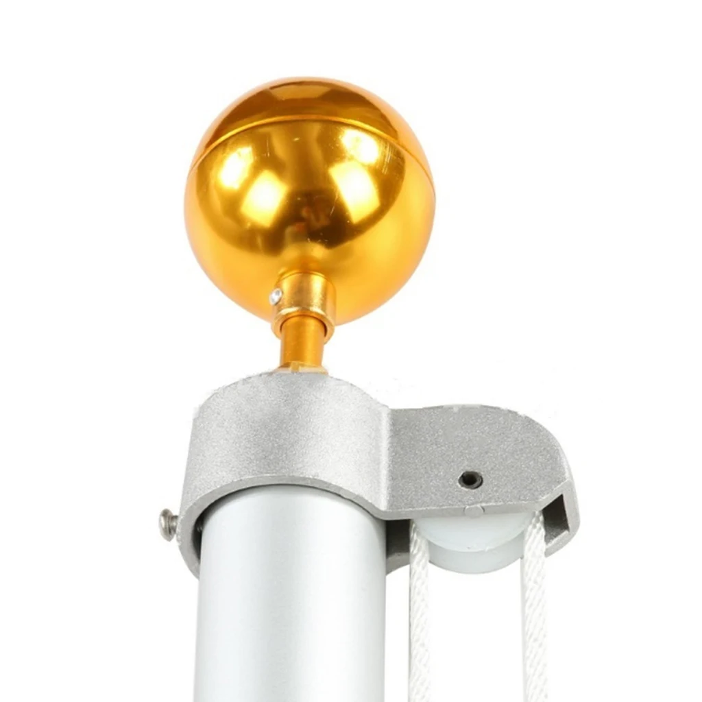 Flagpole Truck Pulley Assembly - Aluminum for 2 in. Dia. Pole