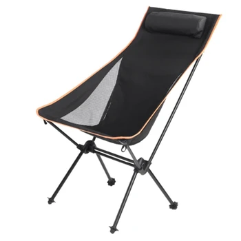 

Outdoor Ultralight Portable Folding Chair, Moon Chair Camping Beach Chair with Carrying Bag