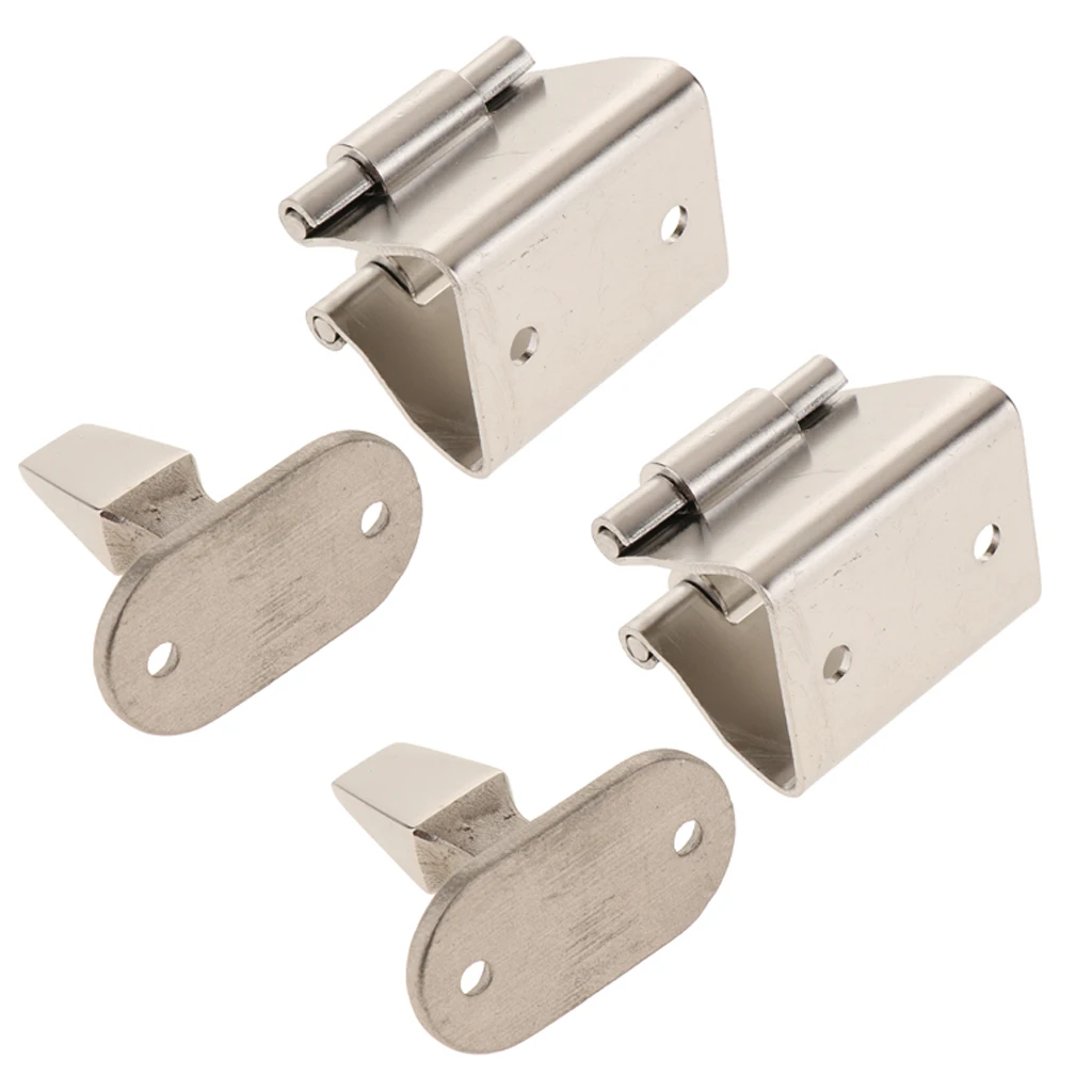 MagiDeal qty(2) Marine Boat Door Holder- 304 Stainless Steel
