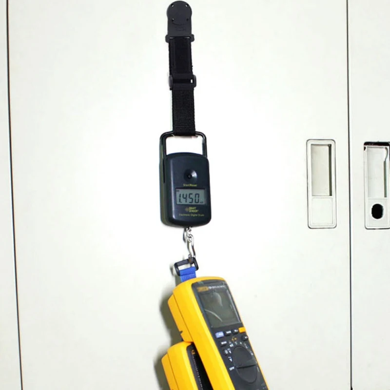 

Universal Strong Magnet Black Multimeter Strap Practical Kit Hanging Loop Hanger For FLUKE TPAK HIOKI TESTO