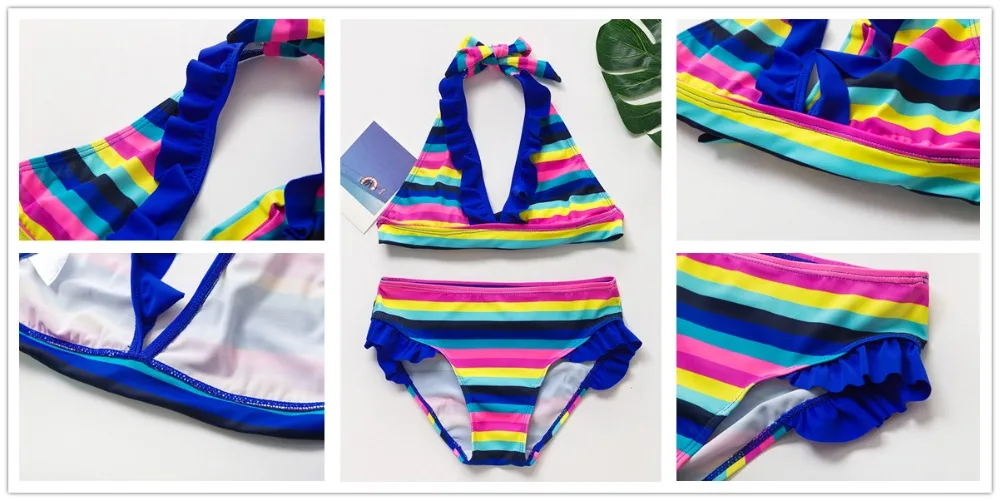 ST189 girls swimwear detail