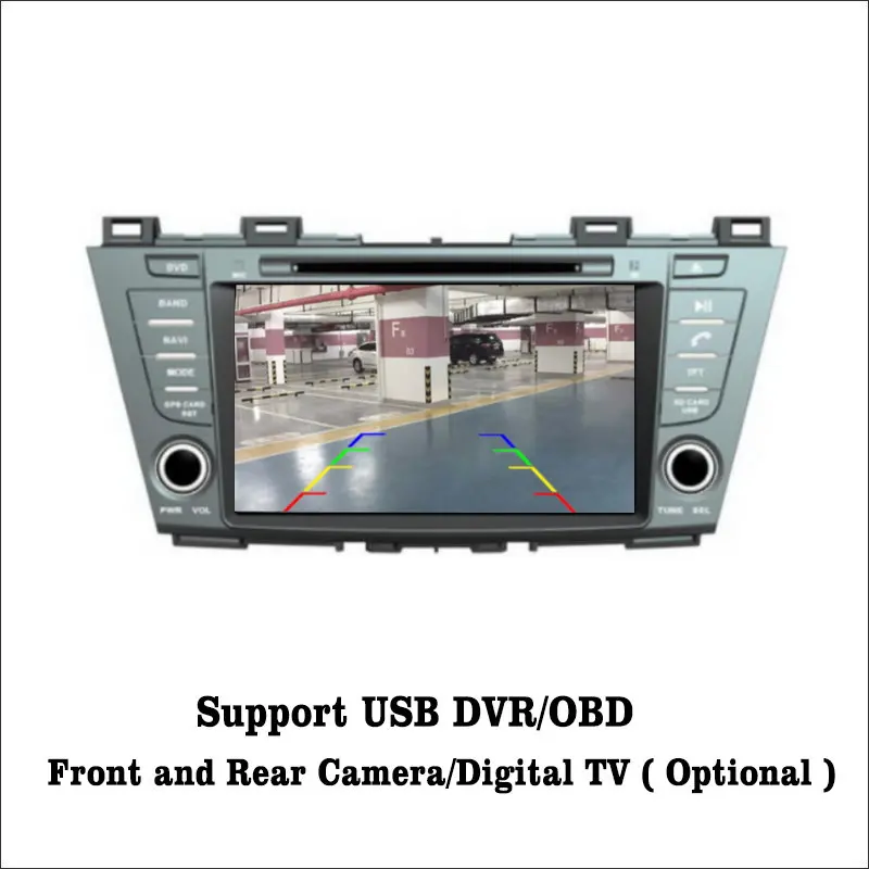 Liislee Android 7 1 2G RAM для Mazda 5 / Premacy автомобильное радио Аудио Видео Мультимедиа DVD плеер