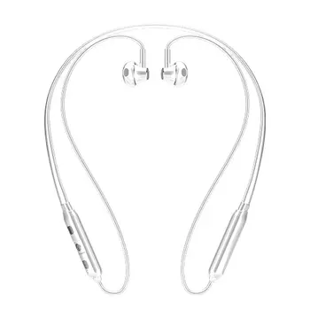 

Wireless Sports In Ear Headset Hanging Neck Magnetic Earbud Metal Subwoofer Stereo Headset for Android IOS