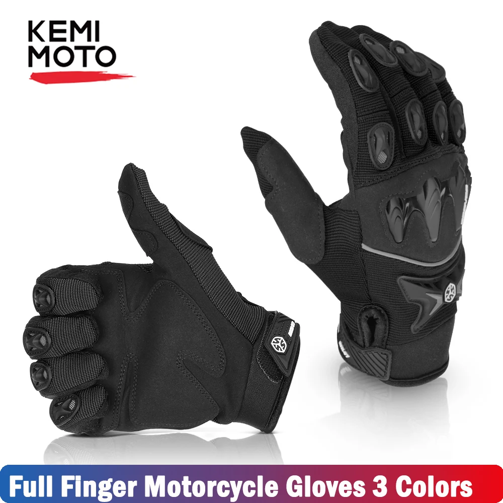 

Riding Touch Screen Gloves Outdoor Sports Motorcycle Gloves Summer Spring Motocross Protective Gear Racing Gloves Full Finger