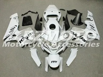 

4 Gifts New ABS Injection Motorcycle Whole Fairings Kit Fit For Honda CBR 600RR F5 05 06 2005 2006 bodywork set Silver white