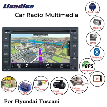 شراءLiandlee لشركة هيونداي توسكان 2001 ~ 2008 أندرويد نافي الملاحة خرائط راديو السيارة CD تحديد مواقع لمشغل أقراص دي في دي كاميرا OBD TV HD شاشة وسائل الإعلام