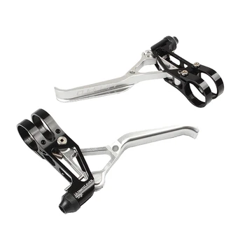 

1pair Handle Mount Multipurpose Outdoor Cycling Repair Bicycle Brake Lever Ultra Light Aluminum Alloy V Shaped Replacement Parts