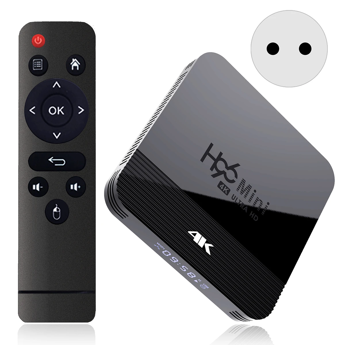 SOONHUA H96 мини RK3228A ТВ коробка 2,4G/5G, Wi-Fi, BT 4,0 set top tv Box 4K HD H.256 USB 2,0 для Google Netflix плеер для Android 9,0