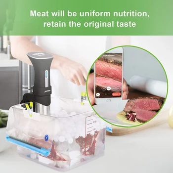 

S/M/L 15pcs Vacuum Bags Reusable Vacuum Sealed Bag Food Saver Storage Pack Tool