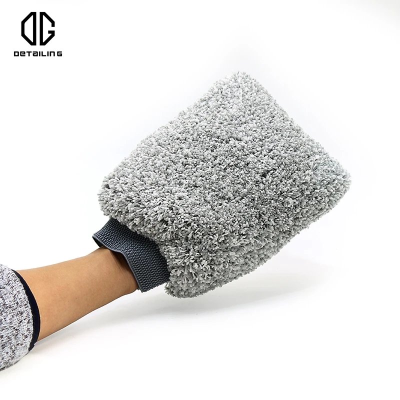 Soft Car Detailing Microfiber Wash mitt Auto Care Washing Glove For Car Cleaning