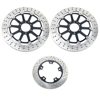 

BIKINGBOY For Aprilia RSV4 1000 RR 15-17 RSV4 1000 R 09-12 RSV4 1000 SE Factory 09-12 Front Rear Brake Discs Disks Rotors