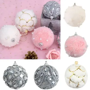 

1PC 7cm Christmas Decoration Foam Ball Pearl Christmas Tree Pendant Party Ornament Holiday