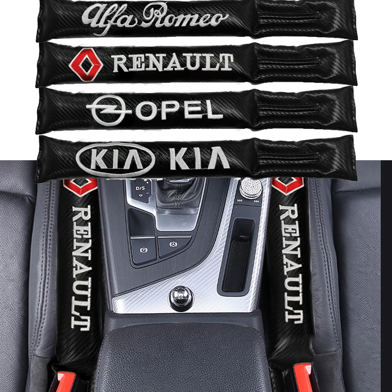 

2pcs Auto Seat Gap Filler Soft Pad Padding Spacer For Bmws M Audis Volkswagens Fords Toyotas Benzs Car Accessories Car Gadgets