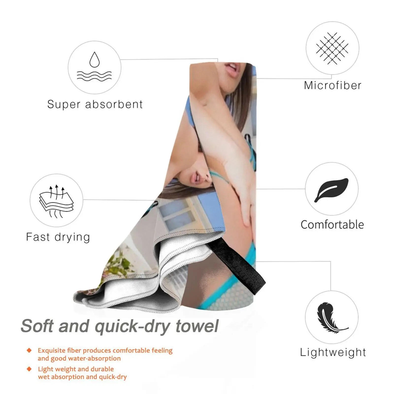 Beautiful Abella Quick Dry Towel Gym Sports Bath Portable Blind Chocolate Almost Birdhouse Deathwish Death Skate Skate