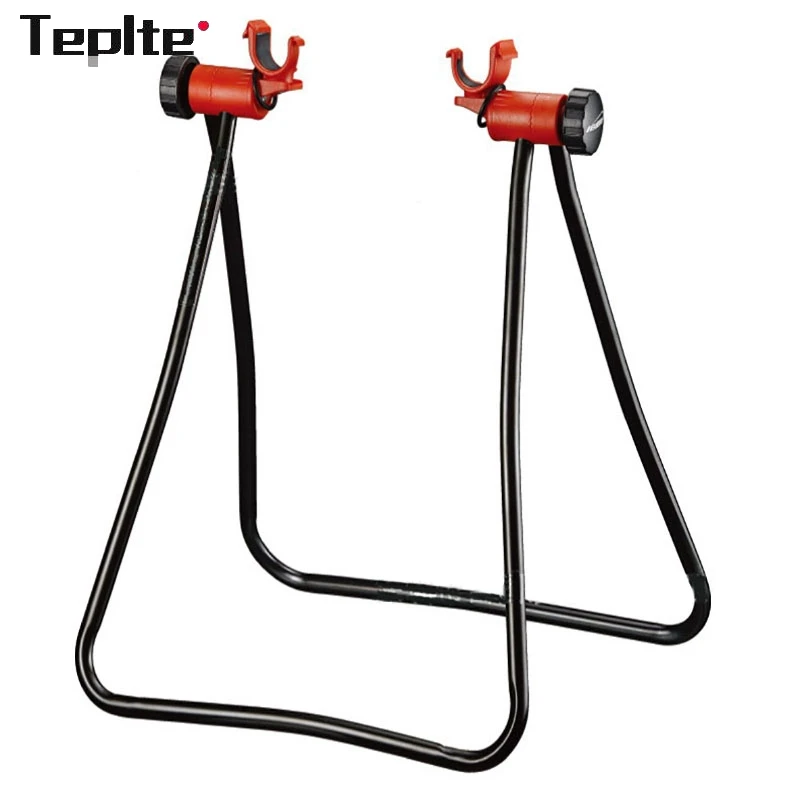 

Mountain Road Bike Triangle Vertical Foldable Stand Bike Accessories Support For Adjusting Cleaning Repairing Bicycle Stand