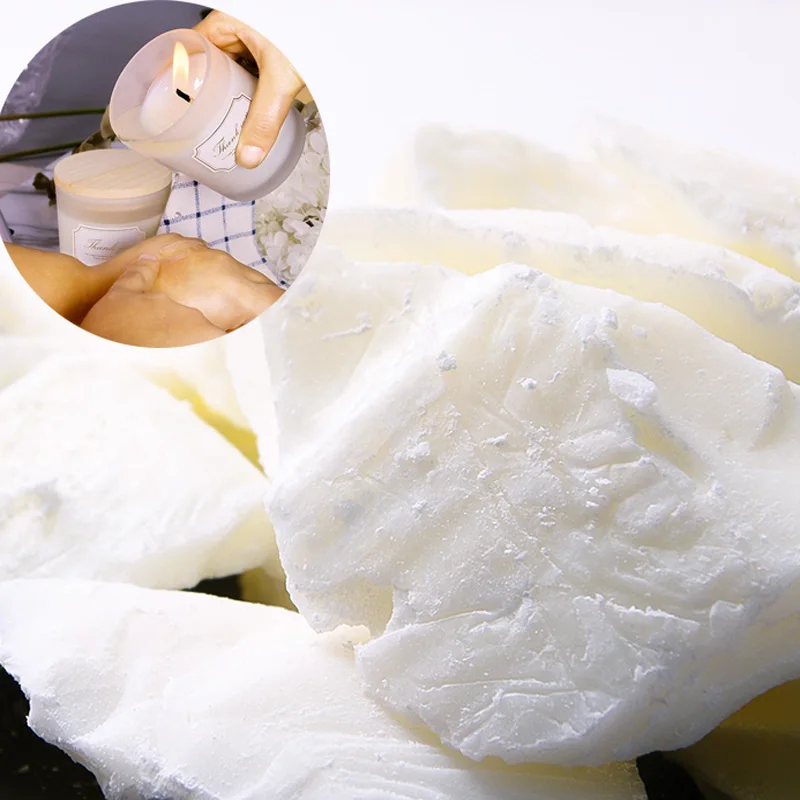 

1Kg High Quality Soy Wax/Coconut Wax Handmade Lotion Balm Diy Massage Oil Wax Aromatherapy Candle Material Soft Wax Making Gift